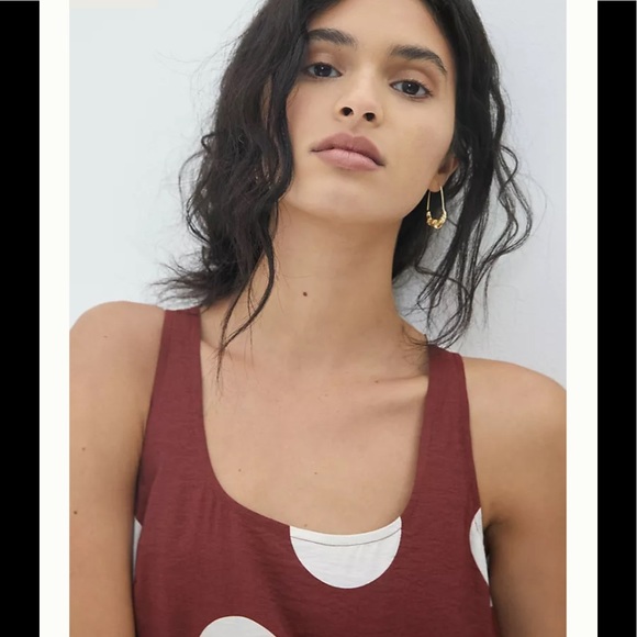 Anthropologie Michaela Flounced Polka Dot dress - Picture 2 of 15